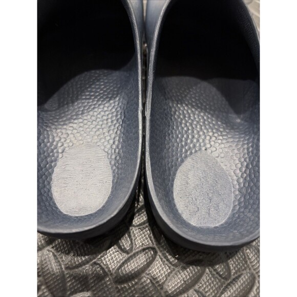 Rare Birkenstock Classic Birkinstock Polyurethane Clog  Sz 5.5 Navy Blue Mule - Picture 4 of 5